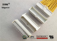Houderbehuizing 2 mm pitchconnector dubbele rij witte kleur met 38 pins