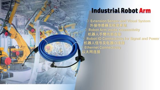 M12 de Uitbreidingssensor van de Slangassemblage en Visueel Systeem voor de Schakelaar van het Robotwapen IO