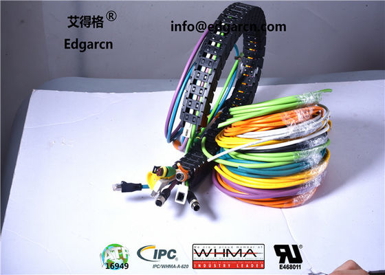 Pur / Tpu Canopen Kabel M12 A Codering man-vrouw lengte 1500 mm met Shiled
