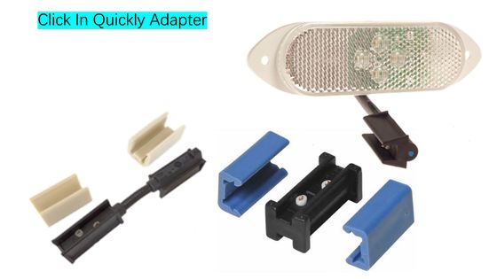 5A-20A Click-In Overmold Connector Automotive Wiring Harness met geoptimaliseerde kabelondersteuning en single marker clearance lichten