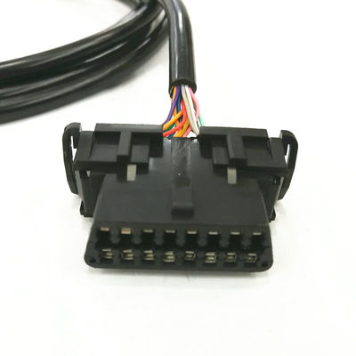 Auto-onderdelen Obd2 Connectorkabel Zwart met Iatf16949-certificering