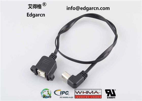 Op maat gemaakte datacommunicatie kabelafdruk / adapterkabel Usb B Type naar Usb B Type