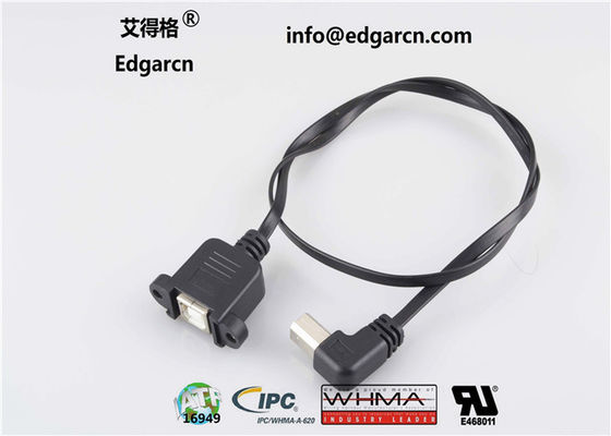 Op maat gemaakte datacommunicatie kabelafdruk / adapterkabel Usb B Type naar Usb B Type