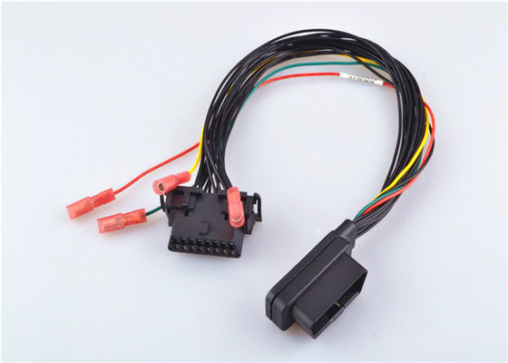 Aangepaste Obd Ii Diagnostische Kabel 16-pins mannelijk naar vrouwelijk met krimpende connector