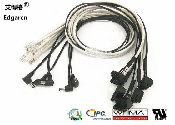 Edgar Industrial Draadharnas Rechte hoek DC Verlengkabel 5.5 * 2.1mm Male