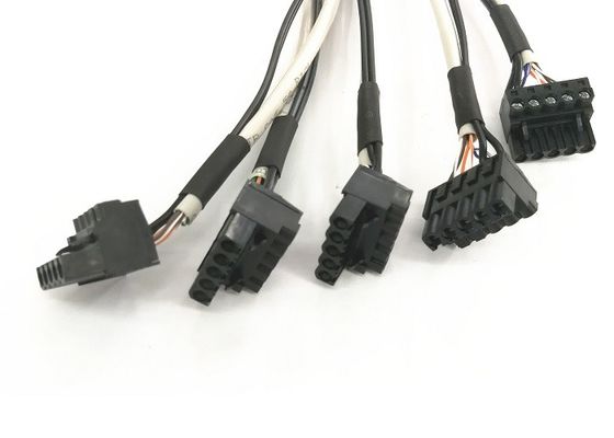 Haakse industriële kabelboom Dc stroomkabel Cat5e Utp 26awg / 4p Gy-jas