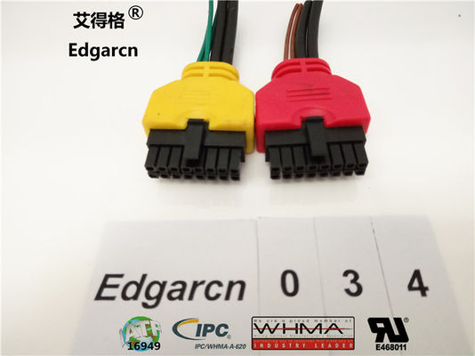 Duurzame aangepaste draadassemblages Ul2464 Molex Micro-fit overmolded type