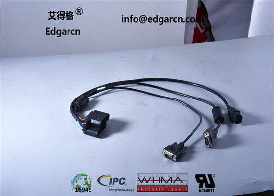 Gaming Cable Wire Harness Lengte 100 mm - 200 mm Ul vermeld in zwarte kleur