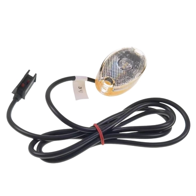 Dubbelklik-in 24V LED platte kabelconnector