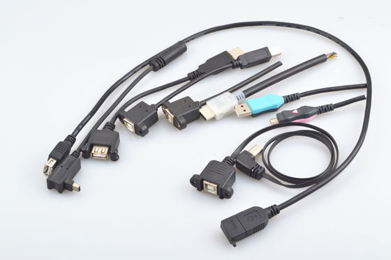 De Kabel van de het Signaaltransmissie van de temperatuurclassificatie 60-105°C voor Gegevenstransmissie tot 1GHz