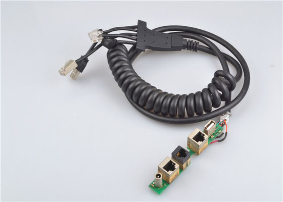 De Kabel van de het Signaaltransmissie van de temperatuurclassificatie 60-105°C voor Gegevenstransmissie tot 1GHz