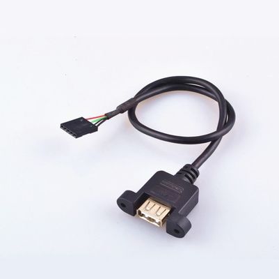 De Kabel van de het Signaaltransmissie van de temperatuurclassificatie 60-105°C voor Gegevenstransmissie tot 1GHz