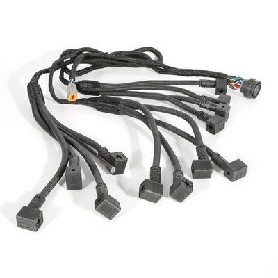 Fisher Snow Plow Harness with Molded Plug Fit Nickel Plated Terminal and 1 Year Warranty for Vehicle Control Wiring