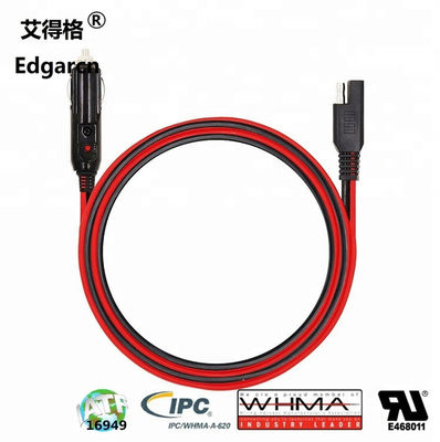 12V SAE Quick Release Charging Adapter with 4mm Pitch for Heavy Vehicle 24V Electronic Wiring Harness