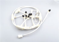 Aangepaste elektronische kabelboom Witte injectiekabel voor led-connectoren